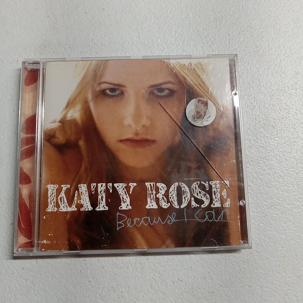 Because I Can by Katy Rose (CD, 2004) case cracked